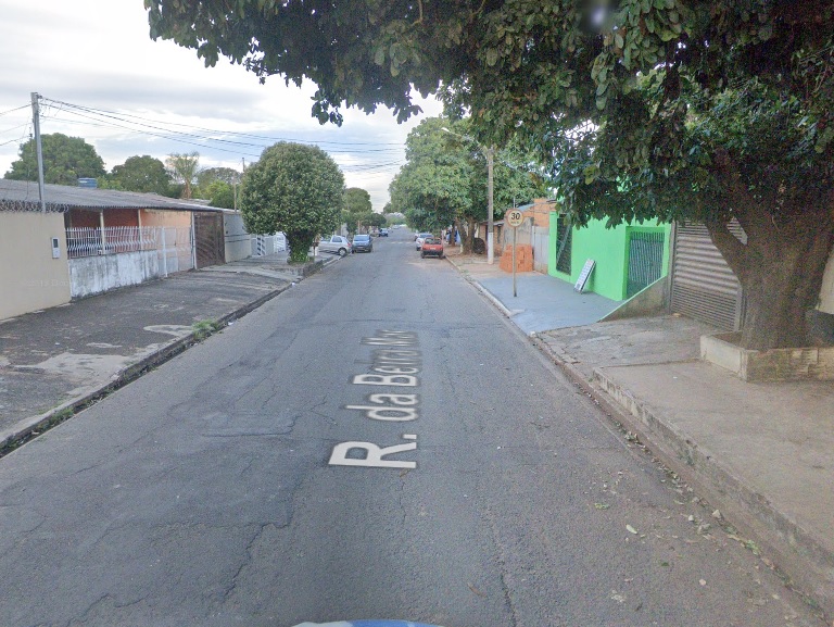 Rua onde a confusão aconteceu
