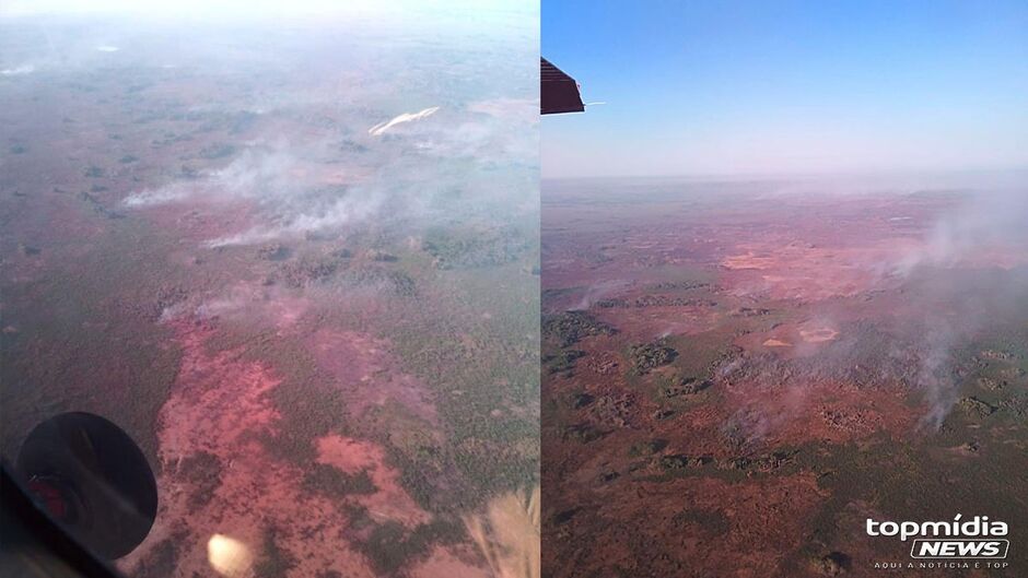 Focos de incêndio no Pantanal são monitorados