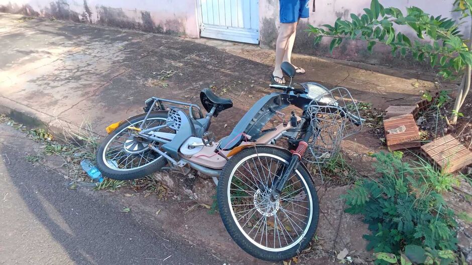 Ciclista foi atropelado no bairro Otávio Pécora em Campo Grande