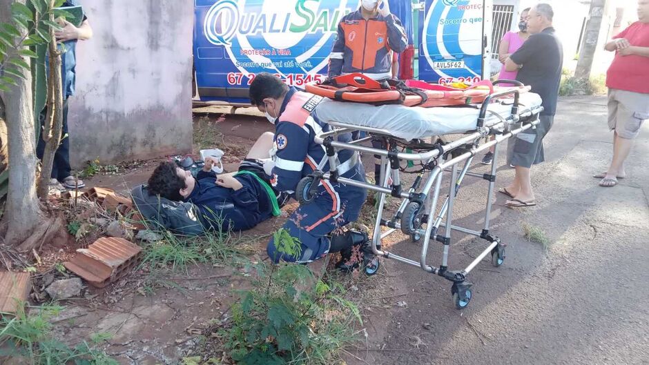 Ciclista foi atropelado no bairro Otávio Pécora em Campo Grande