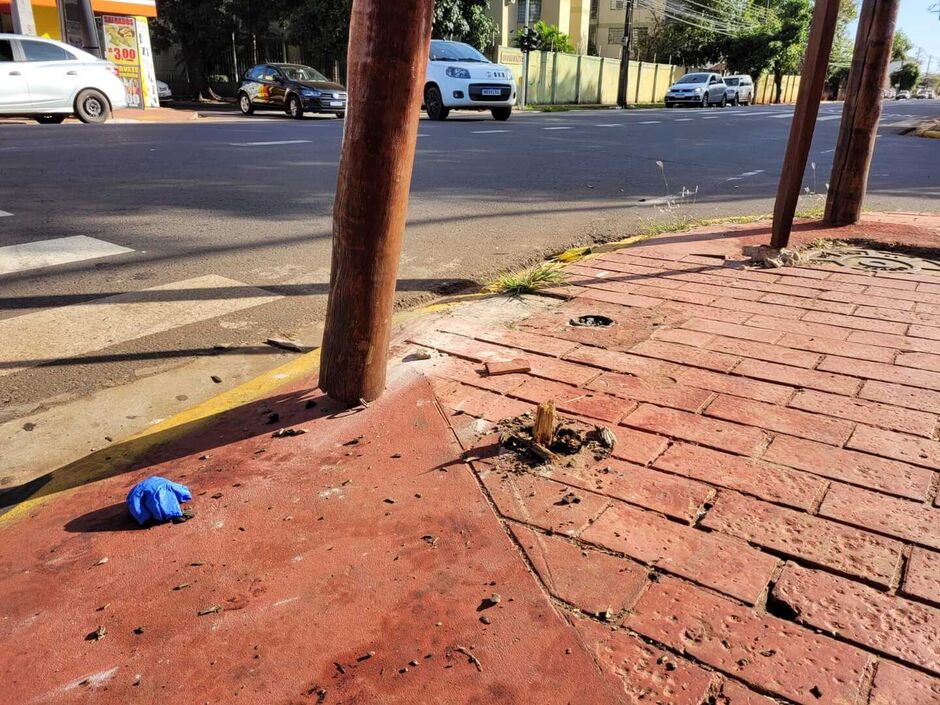 Rua Brilhante virou palco para diversos acidentes, indicam moradores