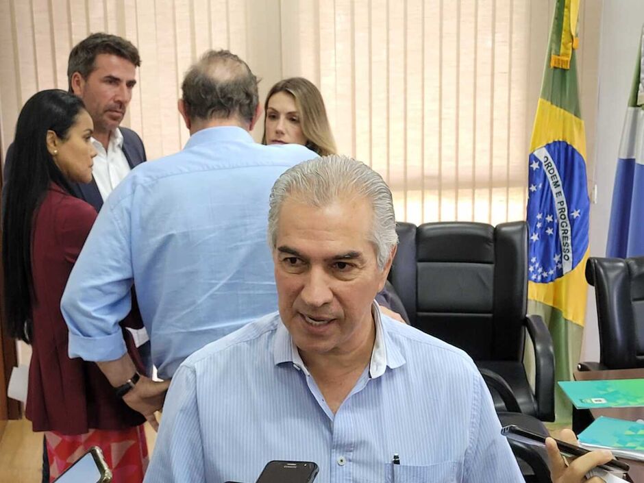 Governador Reinaldo Azambuja aguarda decisão do STF