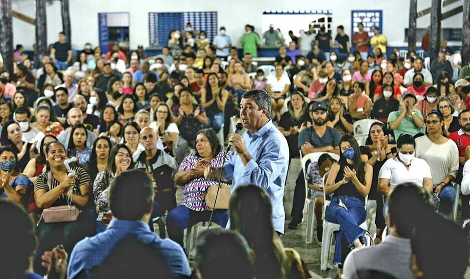 Eduardo Riedel, passou a última quarta-feira (6) em Aquidauana