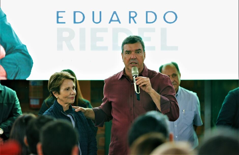 O trabalho de Eduardo Riedel à frente das secretarias de governo e infraestrutura, foi destacado