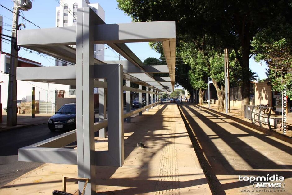 Primeira estação está quase pronta