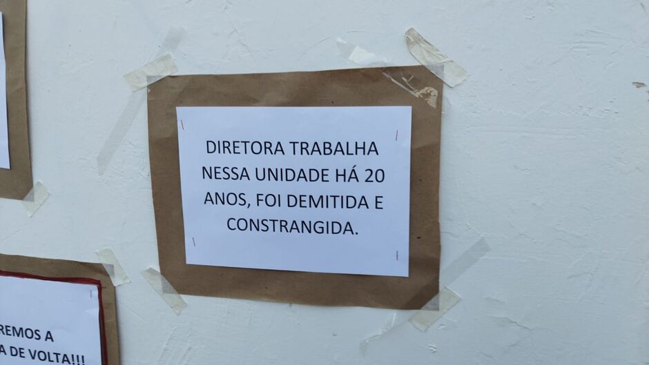 Mães pedem volta da diretora na Emei Vila Nasser
