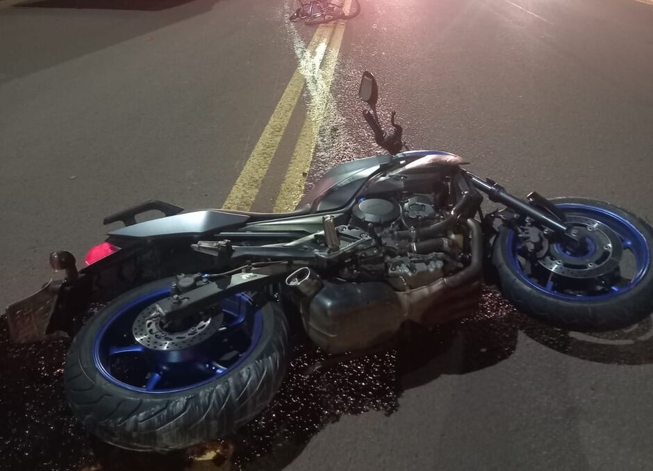 Mulher sofreu fratura após a queda