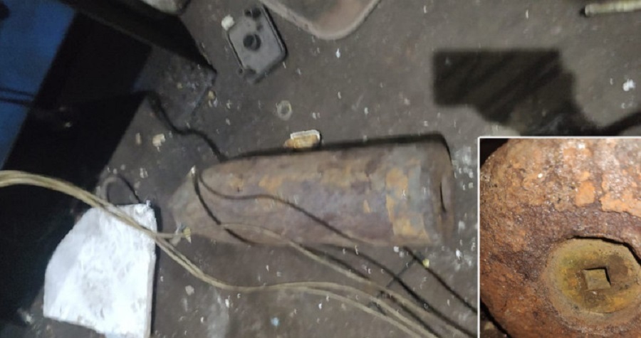 Artefato encontrado pelo dono da empresa