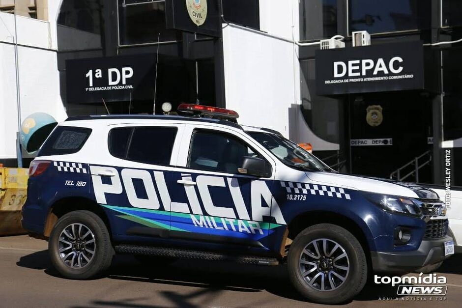 Ele foi levado para a Depac Centro