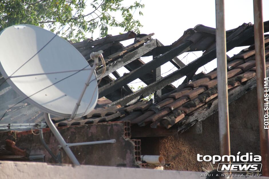 Idosa estava sozinha na hora do incêndio 