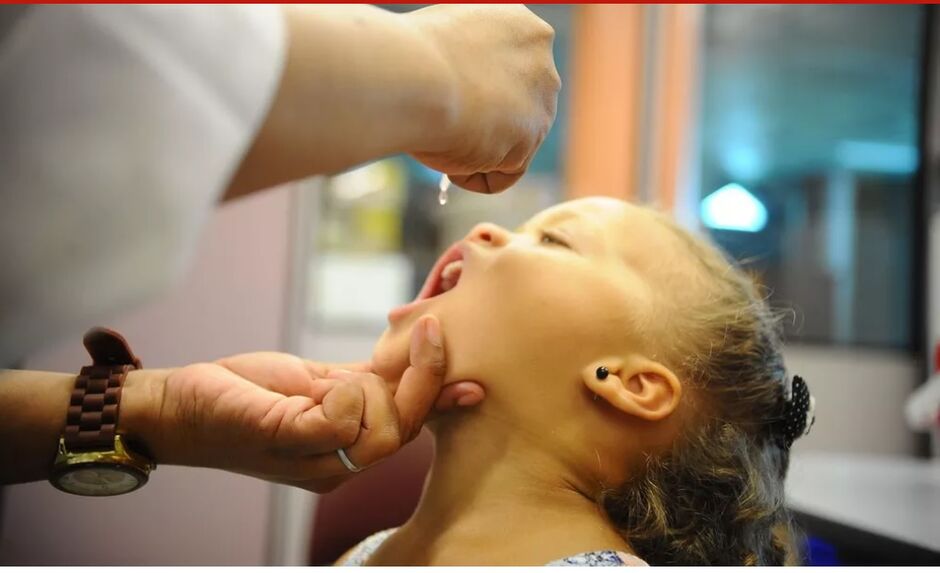 Campanha contra polio começa hoje