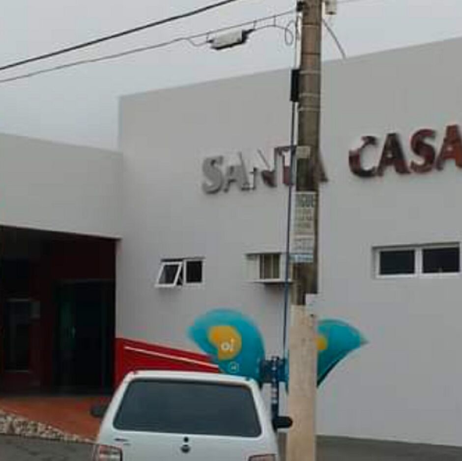 Idosa foi para a Santa Casa de Cassilândia 