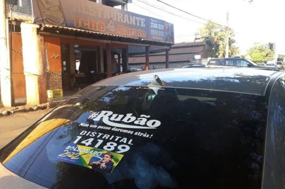 Carro do candidato