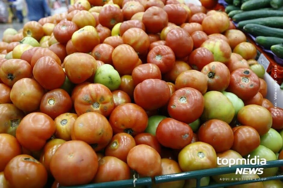 Tomate e batata foram boa notícia em julho 
