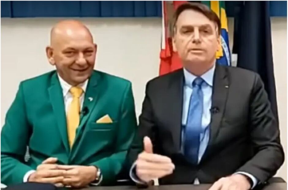 Luciano Hang e presidente Jair Bolsonaro