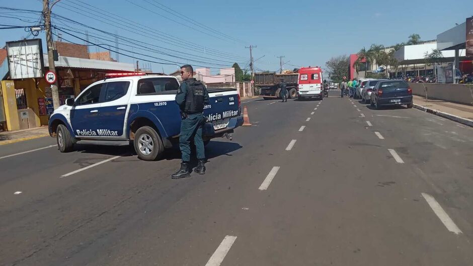 Acidente aconteceu na manhã desta segunda-feira