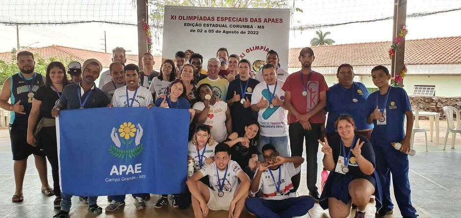 APAE de Campo Grande venceu jogos especiais