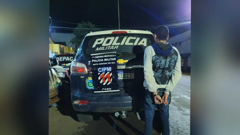 Renato foi preso pela Polícia Militar 