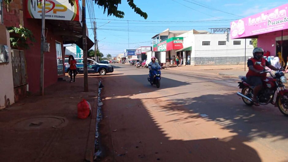 Ele foi socorrido pelo Corpo de Bombeiros