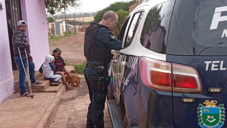 Idosa foi agredida pelo neto após chamar atenção dele