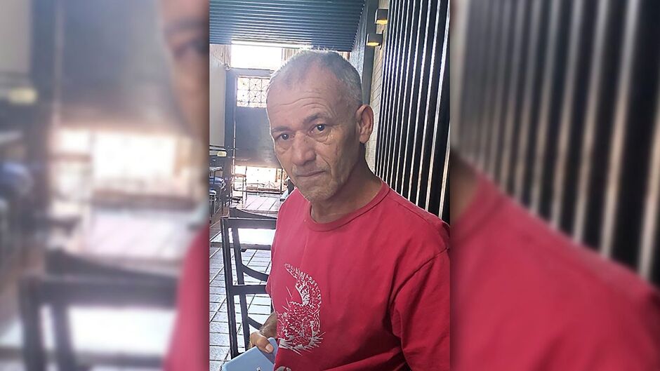 Filho pede doação de sangue para o pai Erasmo