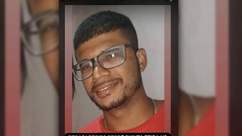 Baiano Edmario Santos Barretos desaparecido em MS