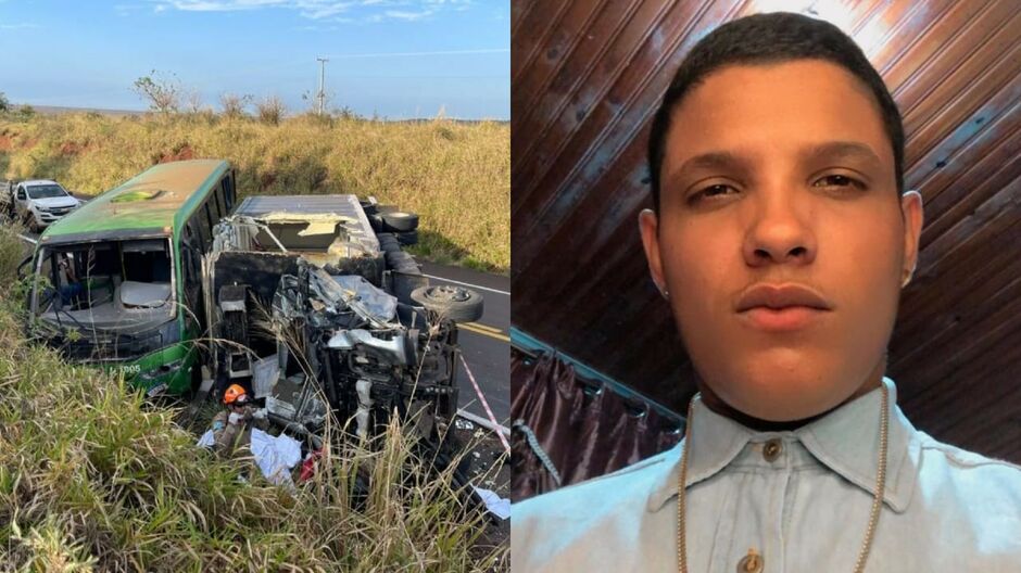 Bruno foi arremessado e morreu na hora 
