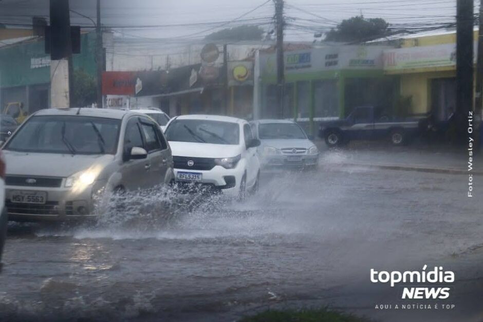 Alerta de tempestade para a maior parte do estado 