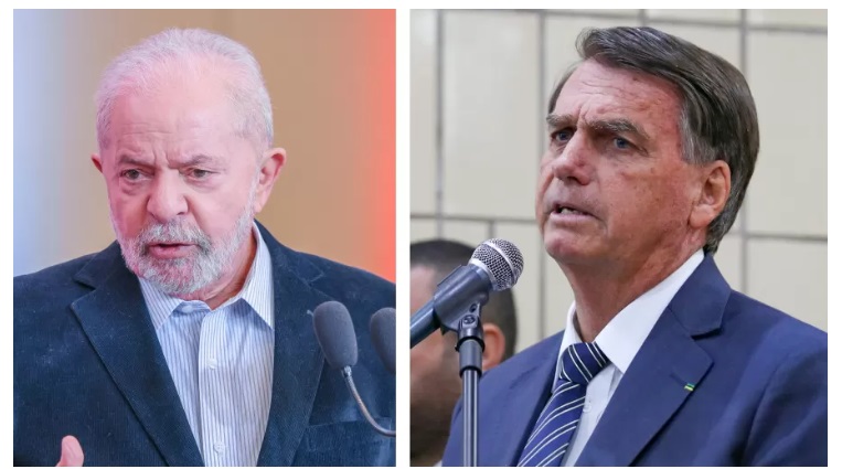 Lula tem diferença de 10 ponto em relação a Bolsonaro