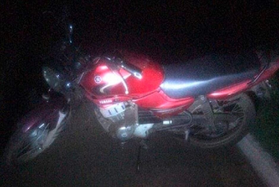 Moto foi levada na Rui Barbosa com Afonso Pena 