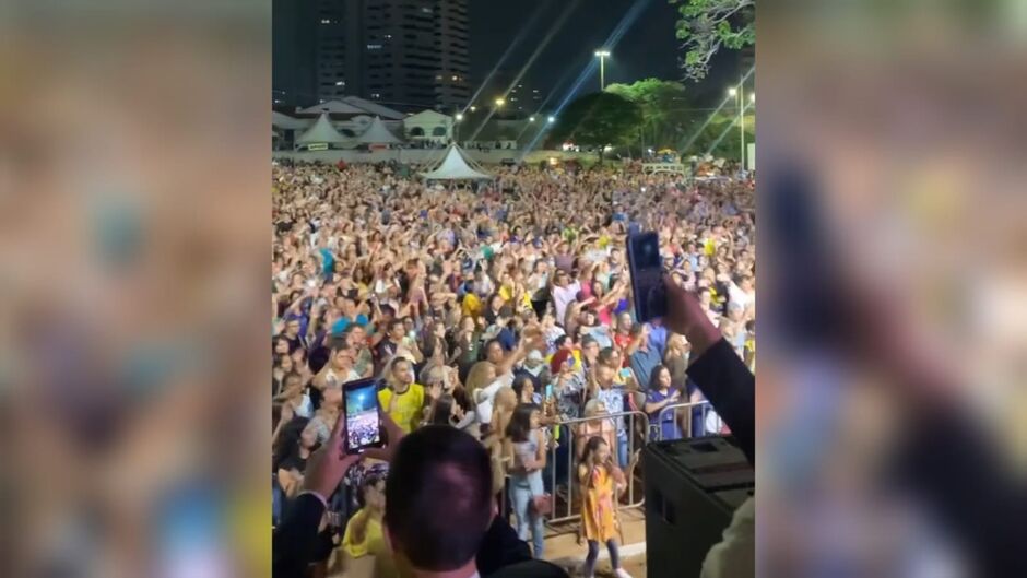 R.R Soares clamou a Deus em Campo Grande 