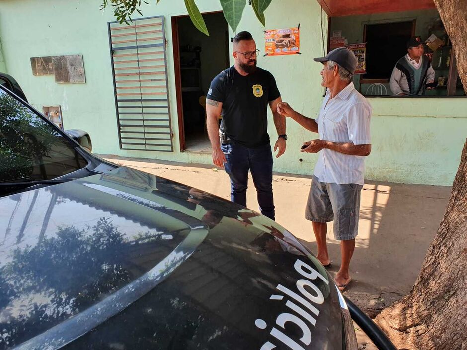 Situação da casa onde ocorreu a denúncia