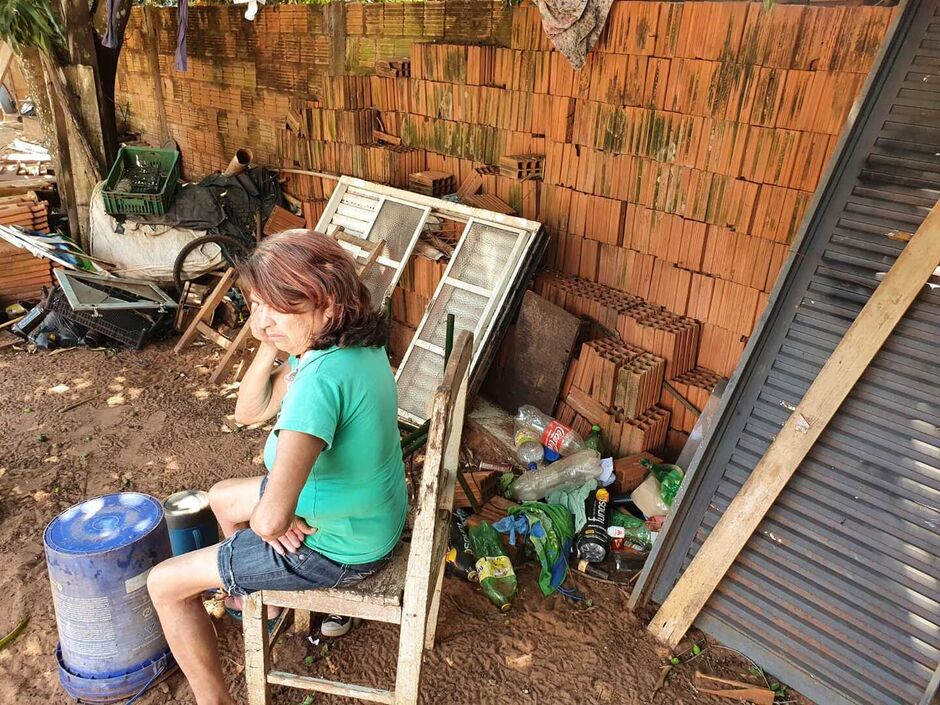 Situação da casa onde ocorreu a denúncia