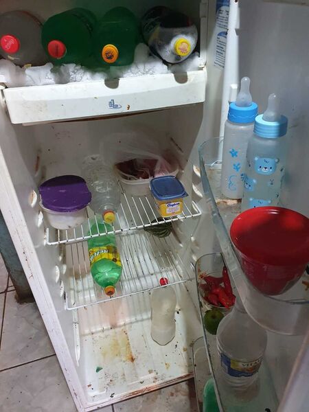 Situação da casa onde ocorreu a denúncia