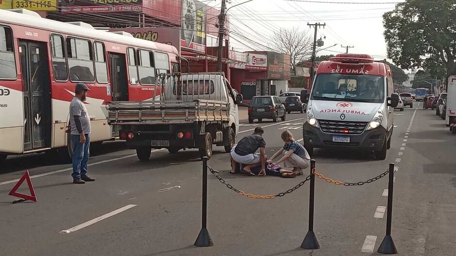 Acidente na Avenida Bandeirantes