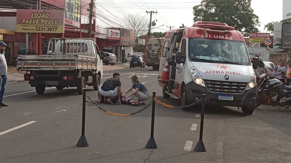 Acidente na Avenida Bandeirantes