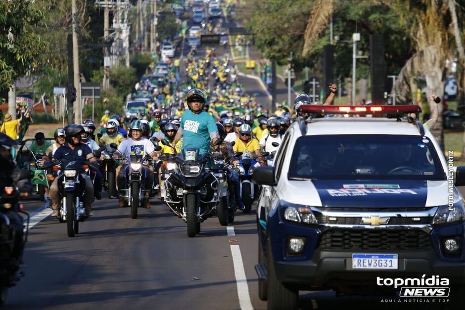 Motociata pró Bolsonaro