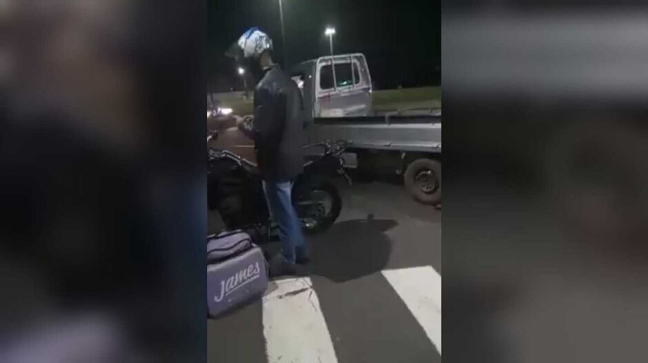 motorista agredido após atropelar motociclista em Campo Grande