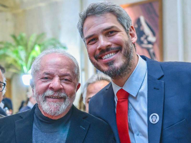 Lula gravou vídeo pedindo apoio dos sul-mato-grossenses ao Professor Tiago Botelho