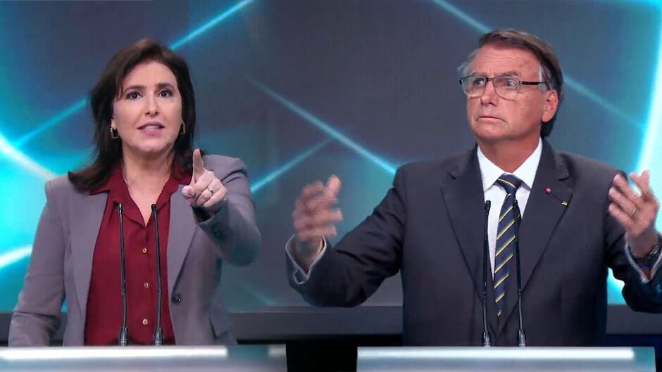 Simone e Bolsonaro