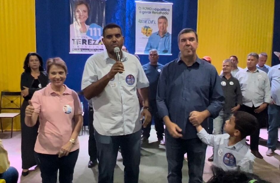 William Meira se emocionou no discurso