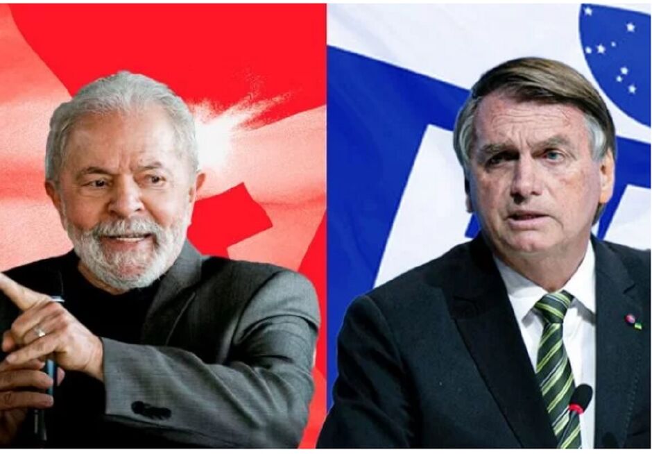 Lula e Bolsonaro aparecem colados em pesquisa