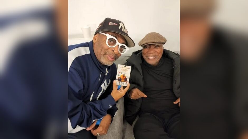 Spike Lee postou selfie com "declara&ccedil;&atilde;o de amor" a Milton Nascimento