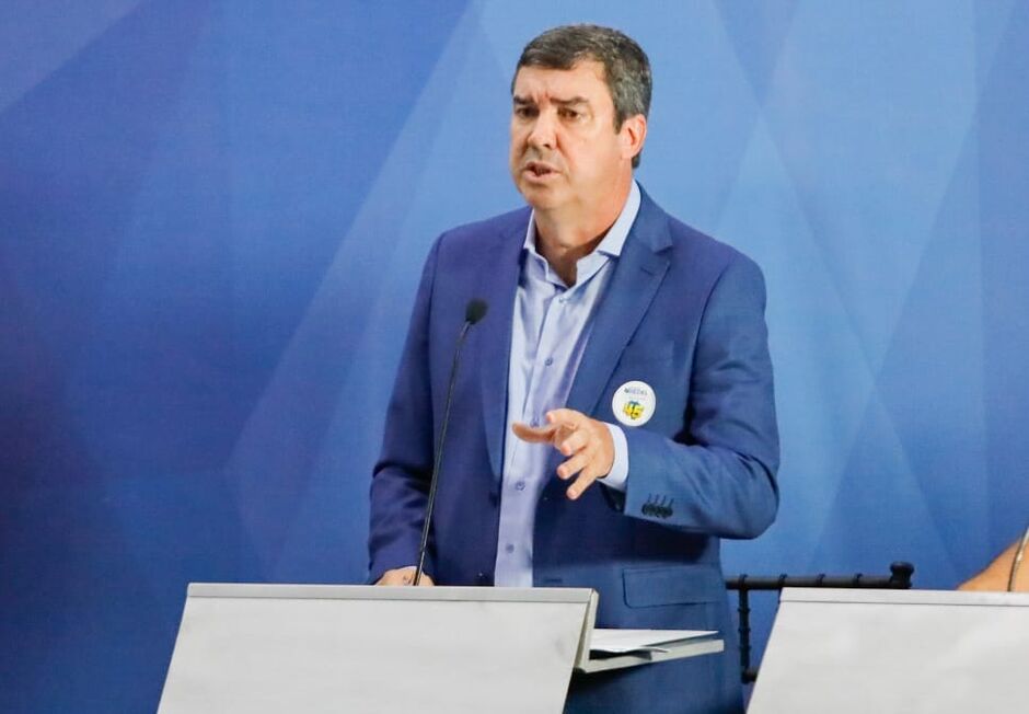 Riedel participou de debate do TopMídiaNews/SBT-MS