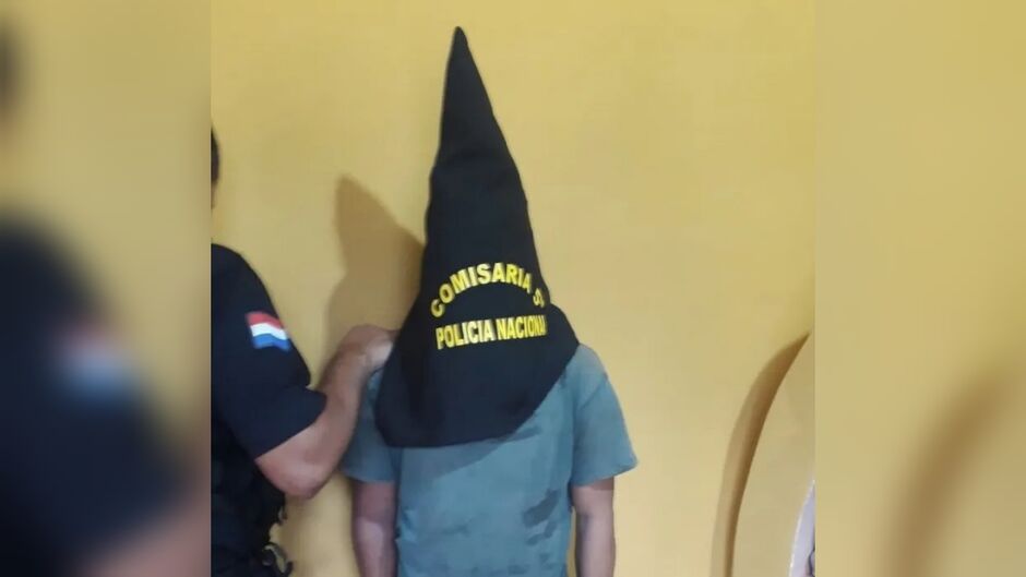 Ele foi apreendido pela Polícia Nacional