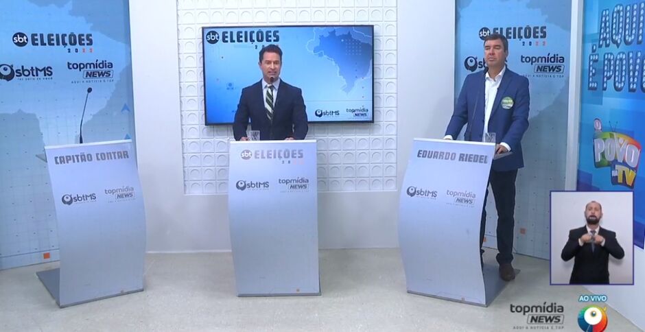 Riedel enfatizou propostas de governo durante o Debate