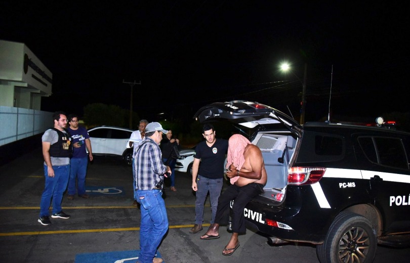 Acusado foi preso no Mato GRosso