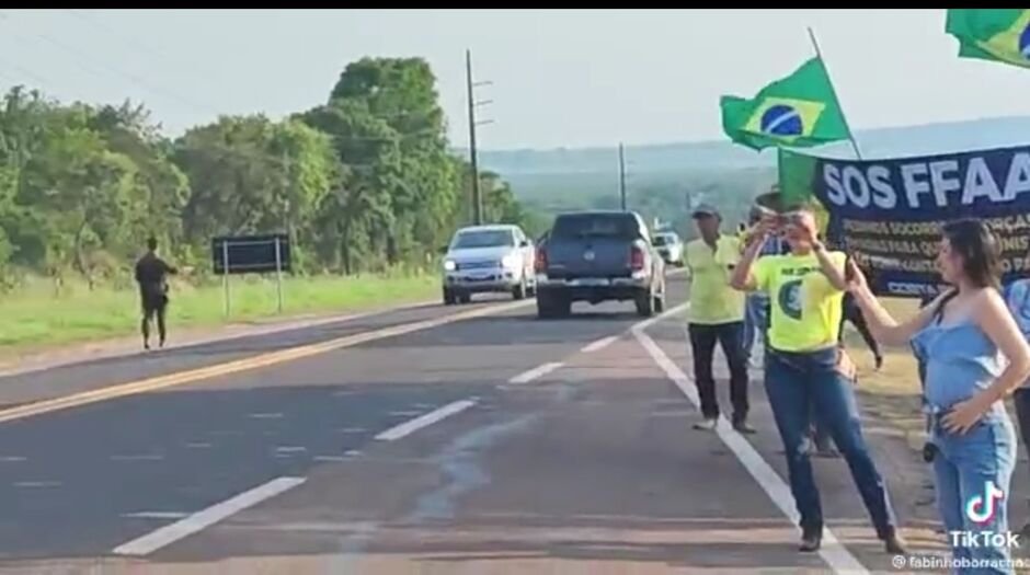 Manifestações em Coxim-MS continuam