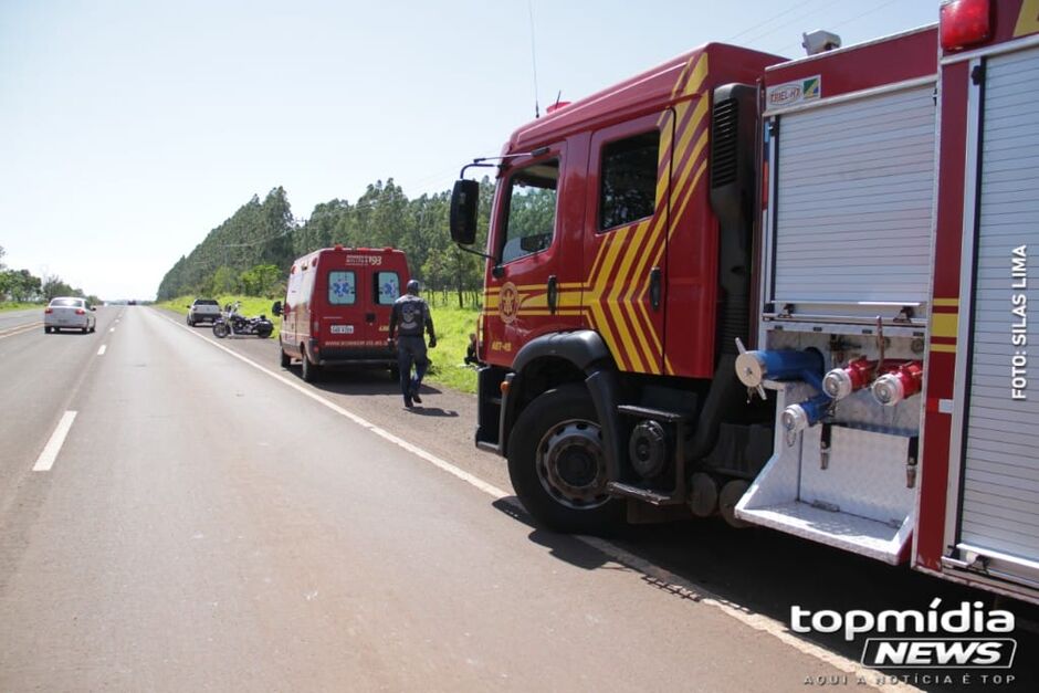Campo Grande: motociclistas ajudaram nos primeiros socorros