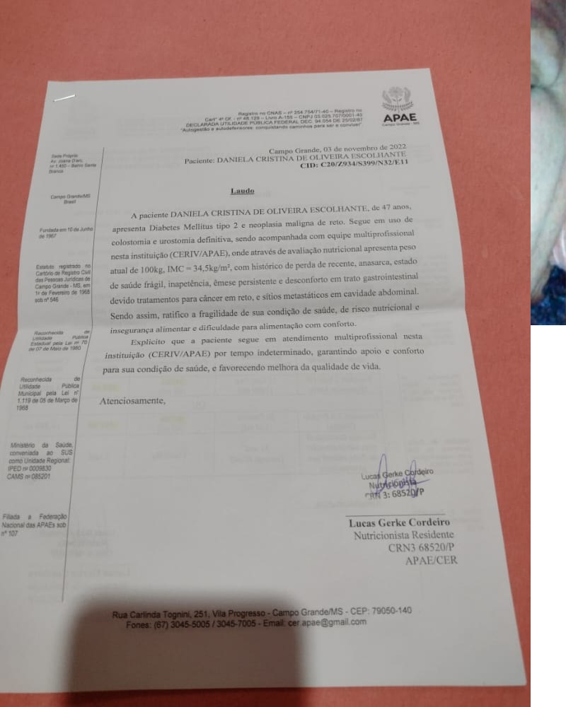 Dani precisa muito de ajuda no Coophavilla II
